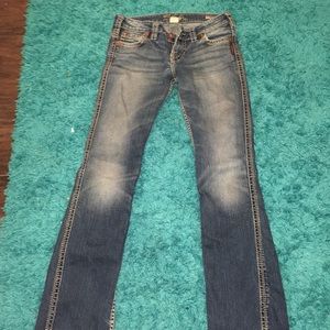 Silver jeans